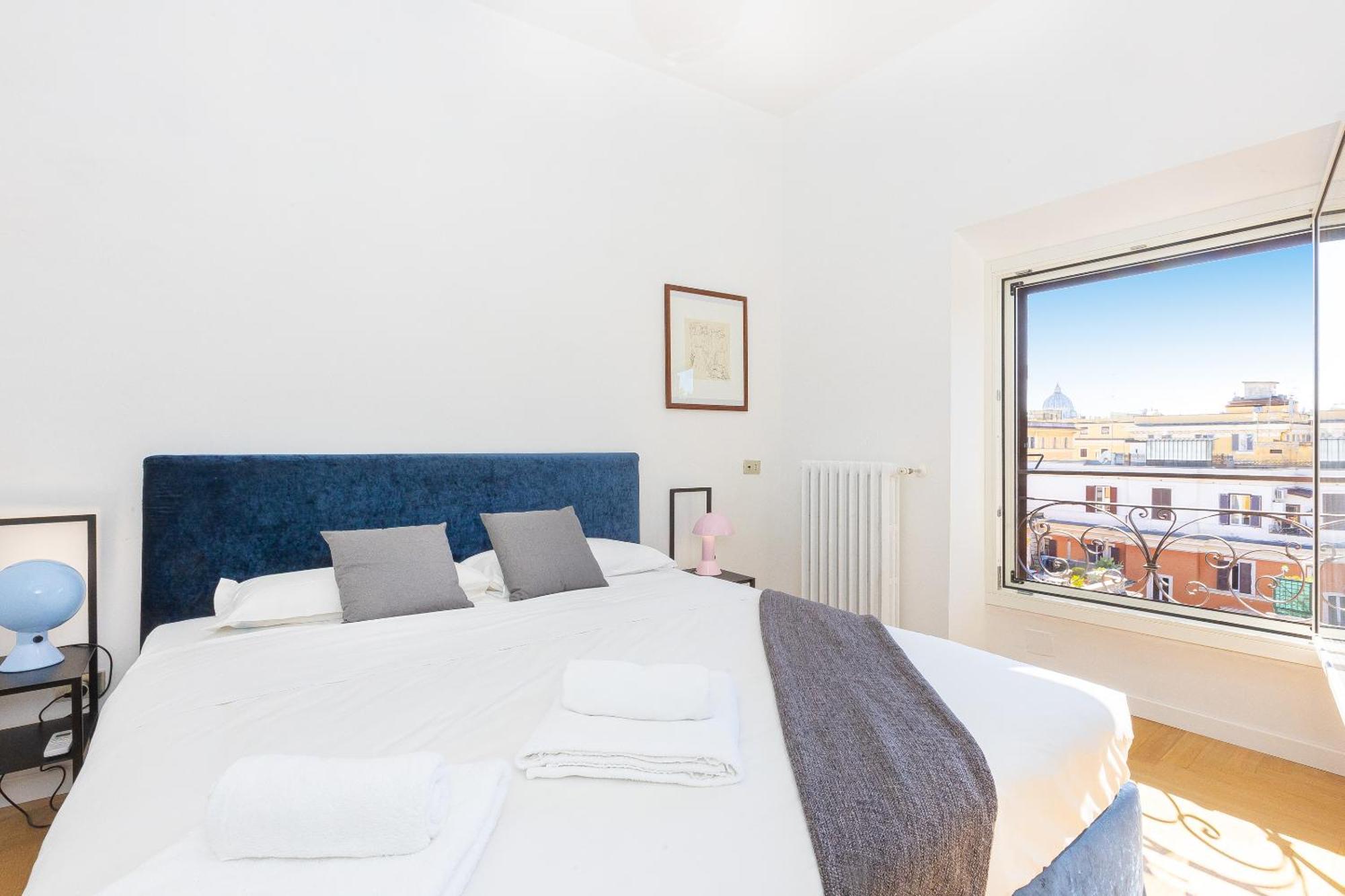 Giulio Cesare Penthouse Rental In Рим Екстер'єр фото
