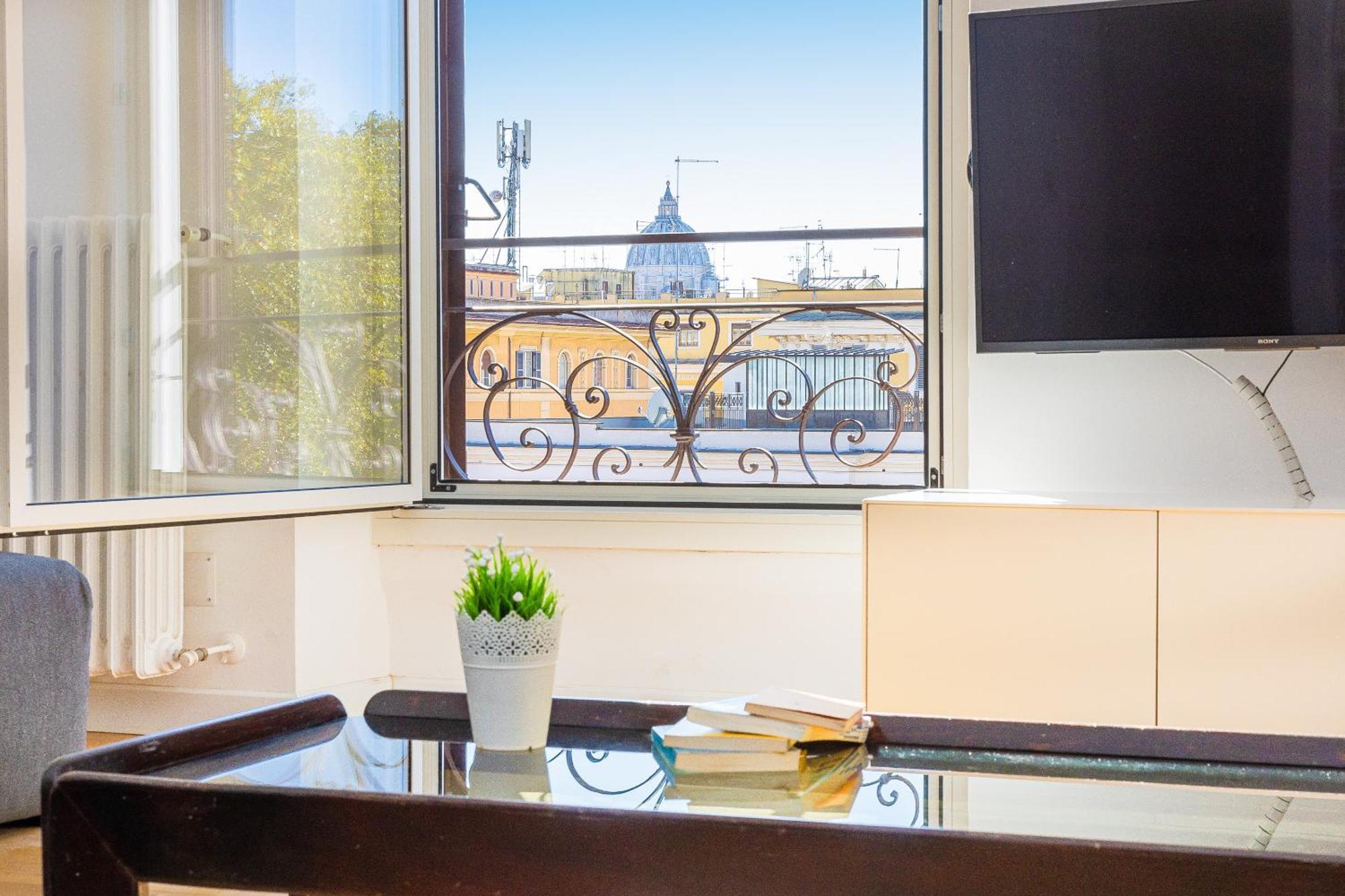 Giulio Cesare Penthouse Rental In Рим Екстер'єр фото
