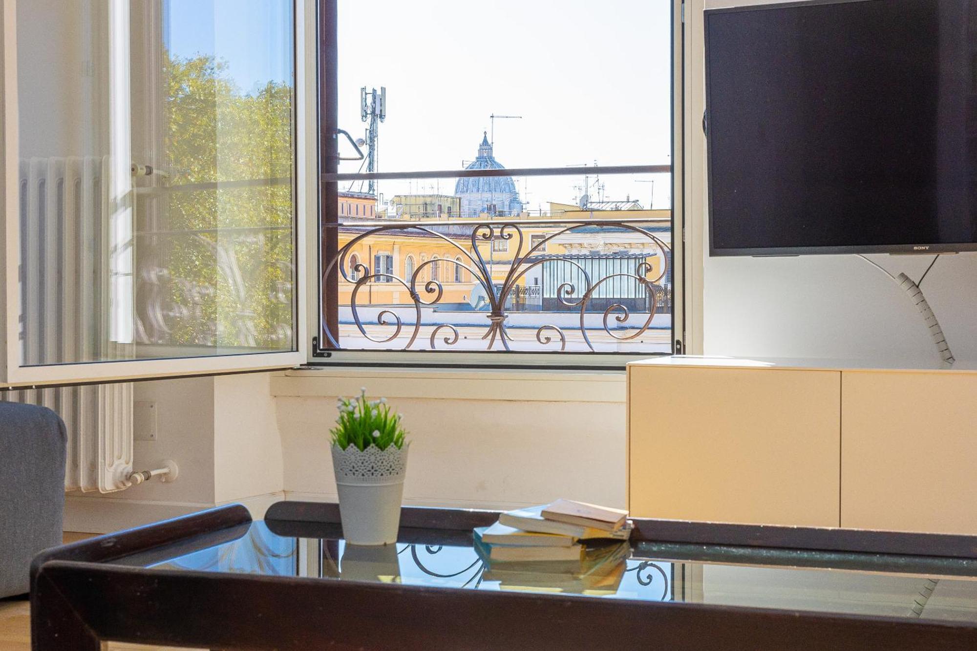 Giulio Cesare Penthouse Rental In Рим Екстер'єр фото