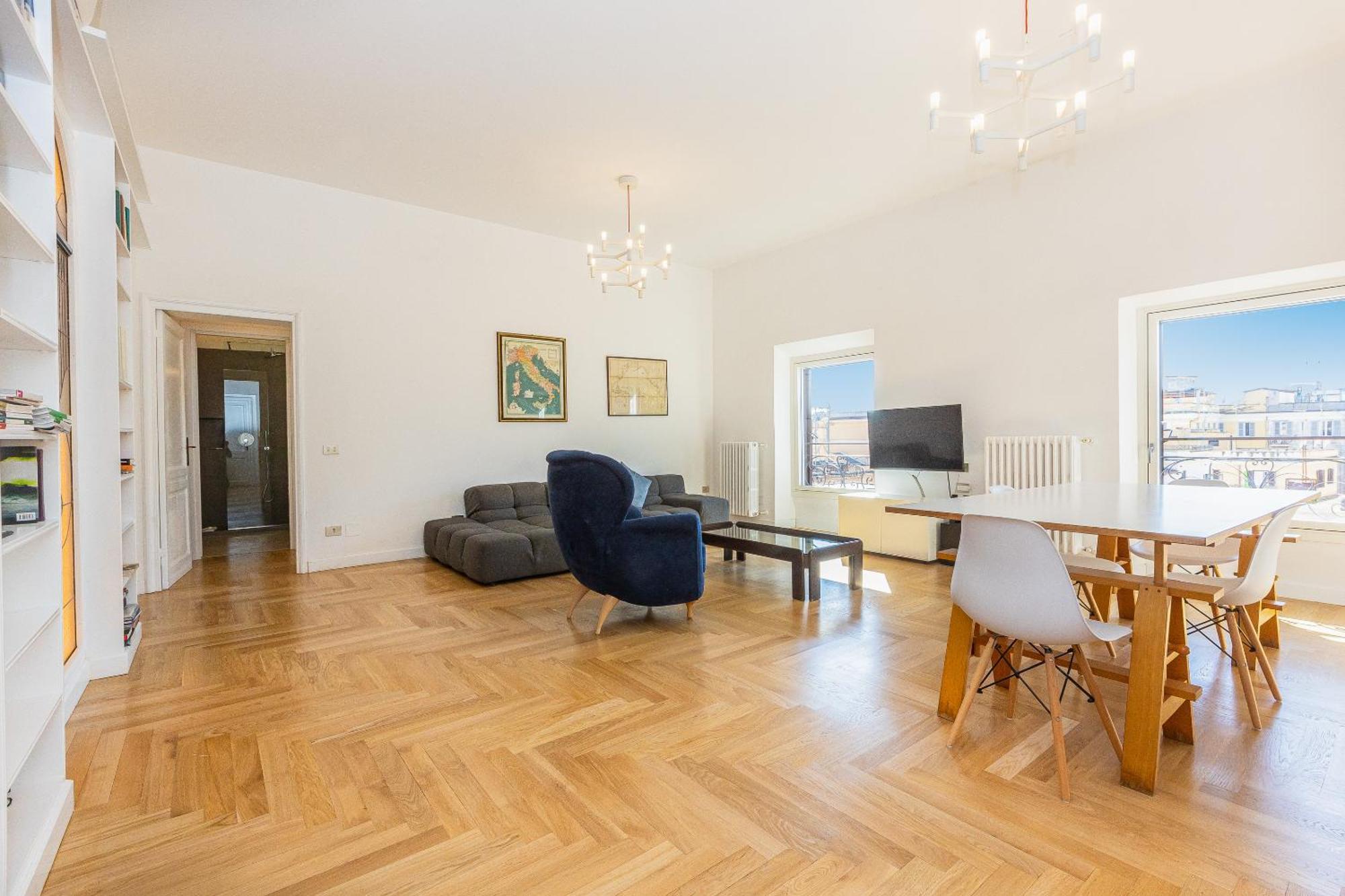 Giulio Cesare Penthouse Rental In Рим Екстер'єр фото